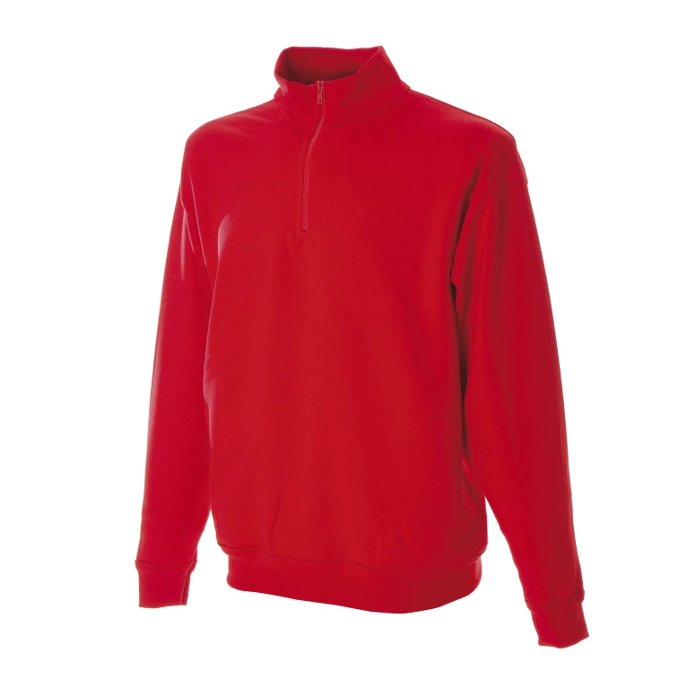 Sudadera con cremallera corta de trabajo 100% Algodón Made in Italy JRC Piacenza 988553