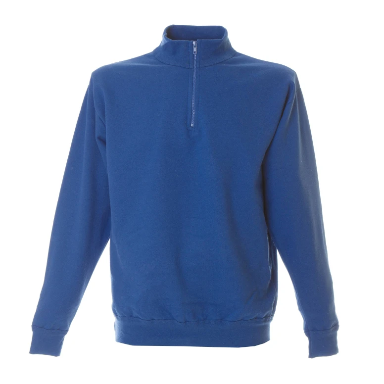 Sudadera con cremallera corta de trabajo 100% Algodón Made in Italy JRC Piacenza 988553