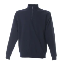 Sudadera con cremallera corta de trabajo 100% Algodón Made in Italy JRC Piacenza 988553
