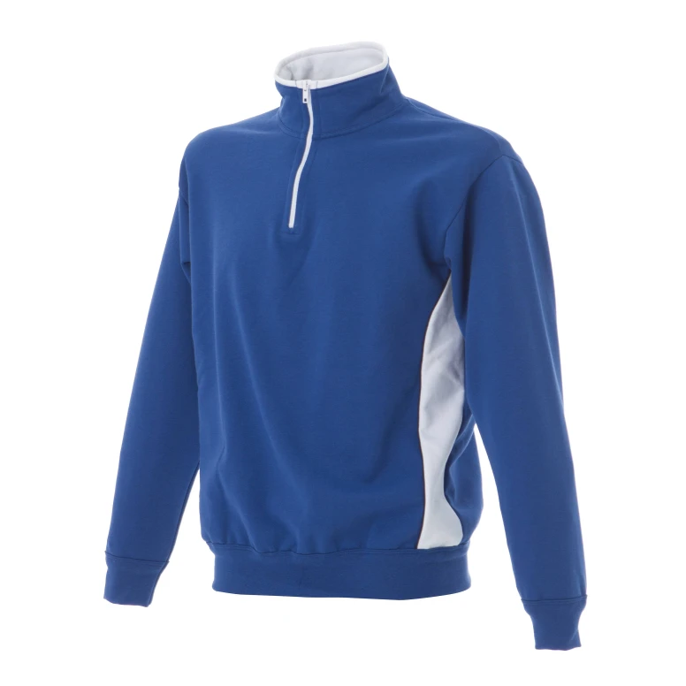 Sudadera con cremallera corta bicolor de trabajo Made in Italy JRC Bari 989553