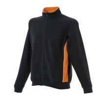 Sudadera con cremallera larga bicolor de trabajo Made in Italy JRC Cagliari 989603