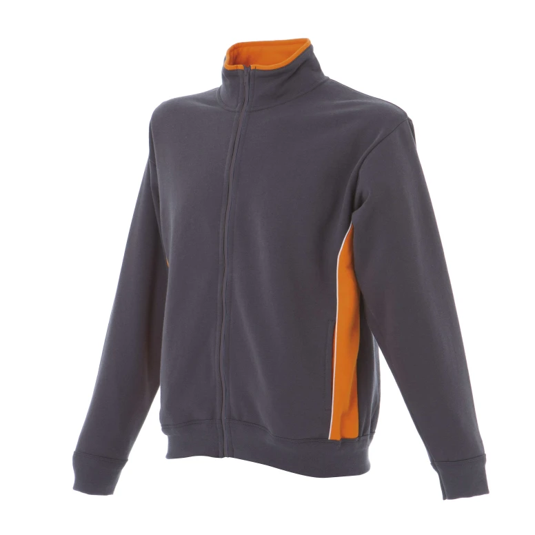 Sudadera con cremallera larga bicolor de trabajo Made in Italy JRC Cagliari 989603