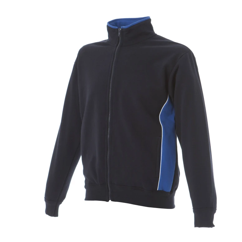 Sudadera con cremallera larga bicolor de trabajo Made in Italy JRC Cagliari 989603