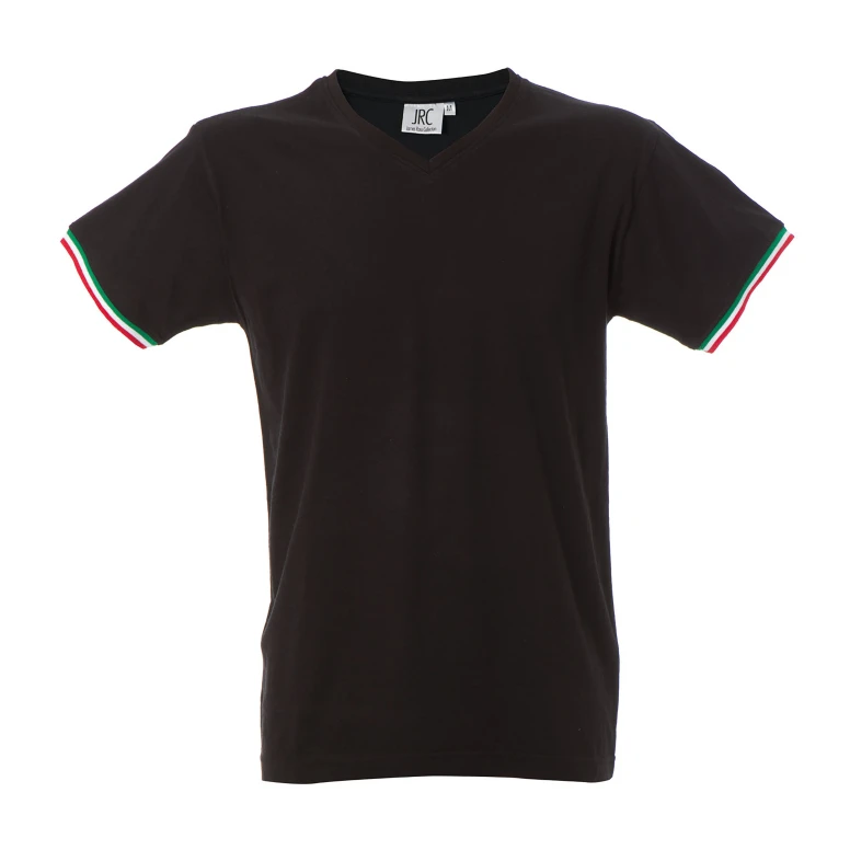 5 Piezas - Camiseta de trabajo de cuello en V 100% Algodón JRC New Milano 989973