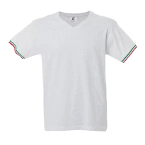 5 Piezas - Camiseta de trabajo de cuello en V 100% Algodón JRC New Milano 989973