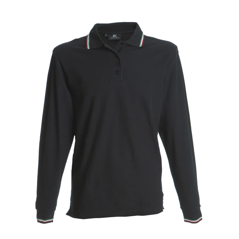 Polo de trabajo de manga larga 100% Algodón JRC Savona Mujer 996101