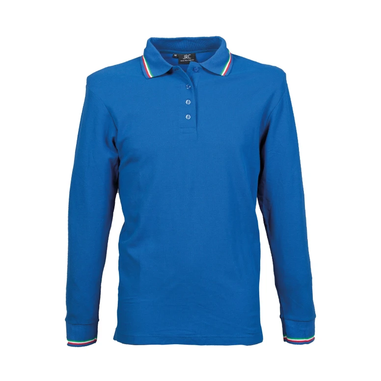 Polo de trabajo de manga larga 100% Algodón JRC Savona Mujer 996101