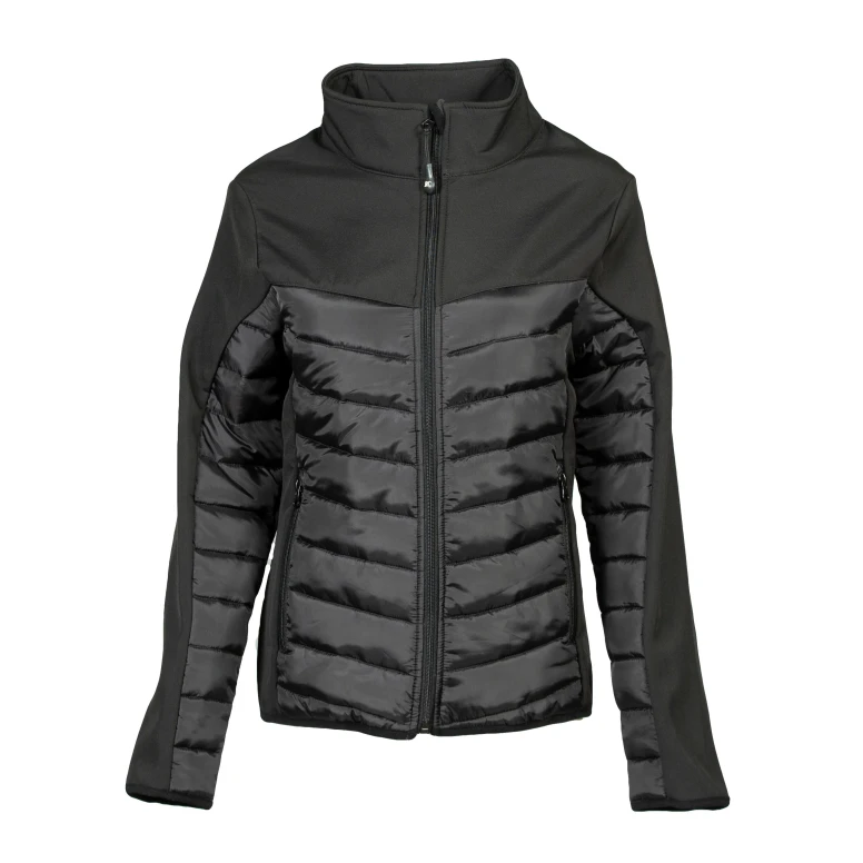 Cazadora de trabajo acolchada Stretch Multibolsillos JRC Bergen Mujer 994130