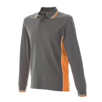 Polo de trabajo de manga larga 100% Algodón JRC Malta 992126