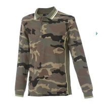 Polo de trabajo de manga larga 100% Algodón JRC Malta 992126