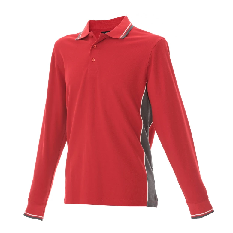 Polo de trabajo de manga larga 100% Algodón JRC Malta 992126