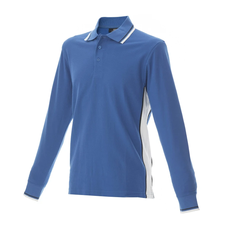 Polo de trabajo de manga larga 100% Algodón JRC Malta 992126