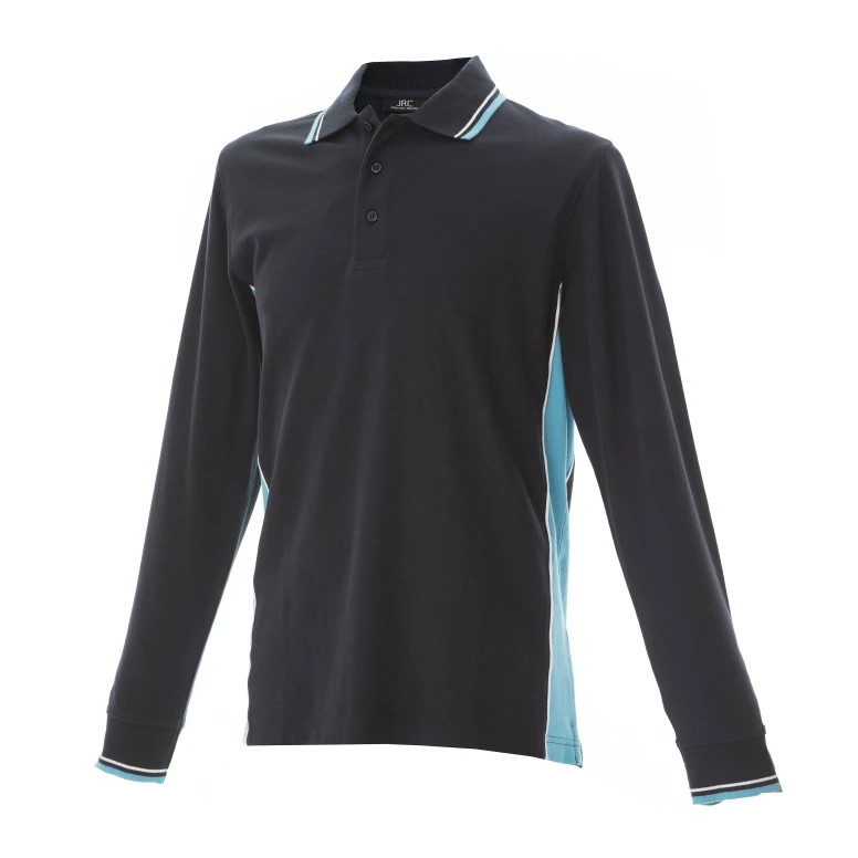 Polo de trabajo de manga larga 100% Algodón JRC Malta 992126