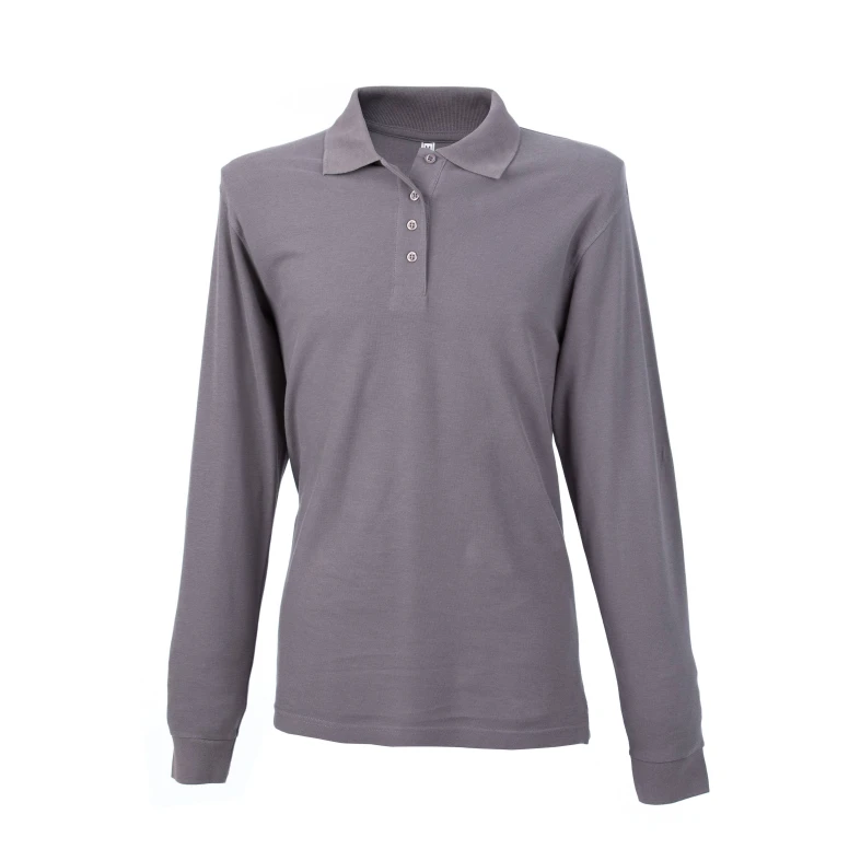 Polo de trabajo de manga larga 100% Algodón JRC Tunisi Mujer 996111