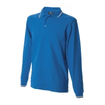 Polo de trabajo de manga larga 100% Algodón JRC Savona 989843