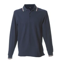 Polo de trabajo de manga larga 100% Algodón JRC Savona 989843