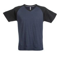 Camiseta de trabajo de cuello en V 100% Algodón JRC Alicante 992561 2