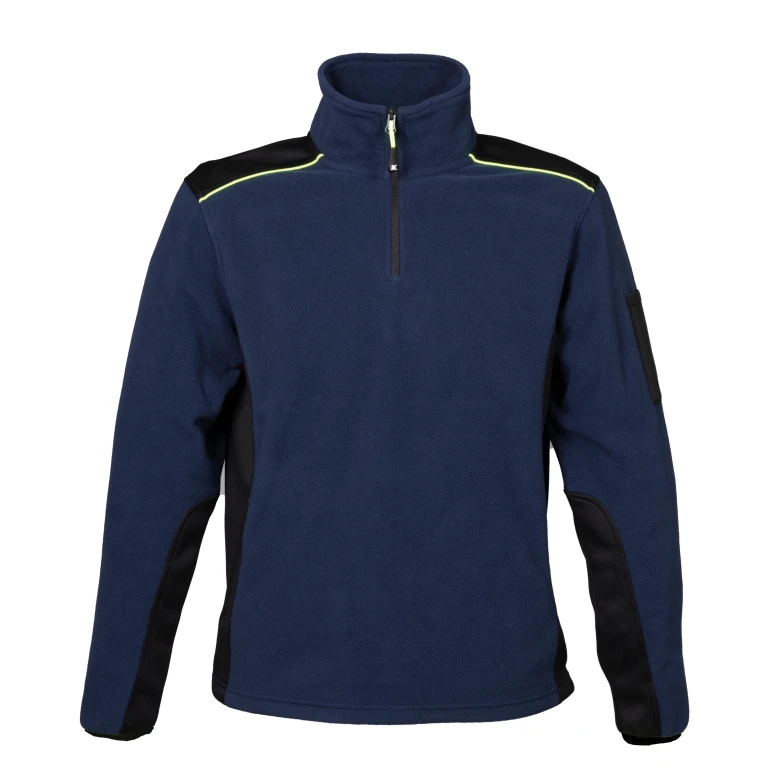 Forro polar de trabajo con cremallera corta Stretch Multibolsillos JRC Livigno 994441
