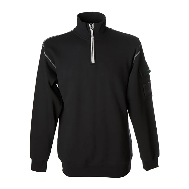 Sudadera con cremallera corta de trabajo JRC New Singapore 987104