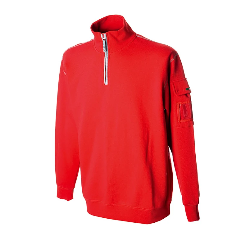 Sudadera con cremallera corta de trabajo JRC New Singapore 987104