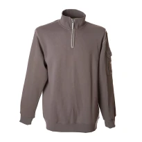 Sudadera con cremallera corta de trabajo JRC New Singapore 987104