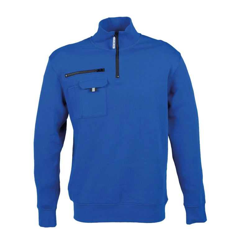 Sudadera con cremallera corta de trabajo Multibolsillos JRC Seul 989193