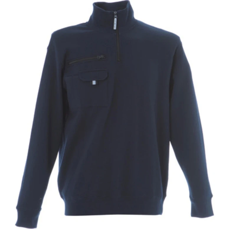 Sudadera con cremallera corta de trabajo Multibolsillos JRC Seul 989193