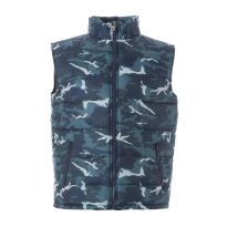 Chaleco de trabajo acolchado Multibolsillos JRC New Shanghai Camuflaje 990468