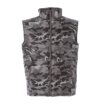 Chaleco de trabajo acolchado Multibolsillos JRC New Shanghai Camuflaje 990468