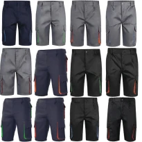 Bermuda bicolor de trabajo Multibolsillos Velilla 103007