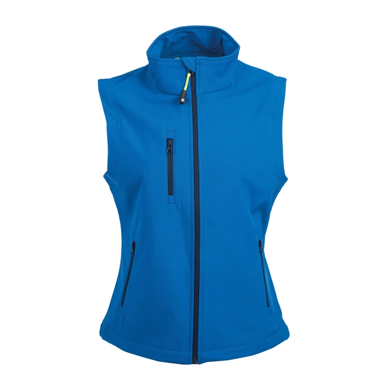 Chaleco de trabajo Stretch Softshell Multibolsillos JRC Tarvisio Mujer 992611