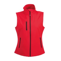 Chaleco de trabajo Stretch Softshell Multibolsillos JRC Tarvisio Mujer 992611