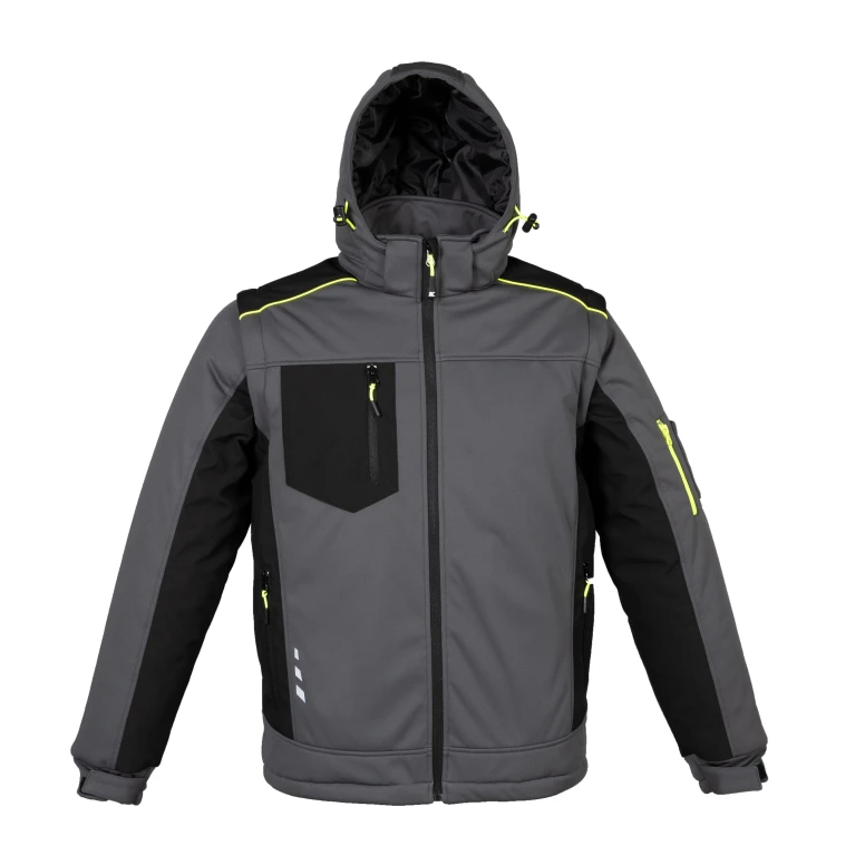 Cazadora de trabajo Stretch Softshell Multibolsillos JRC Losanna 994481