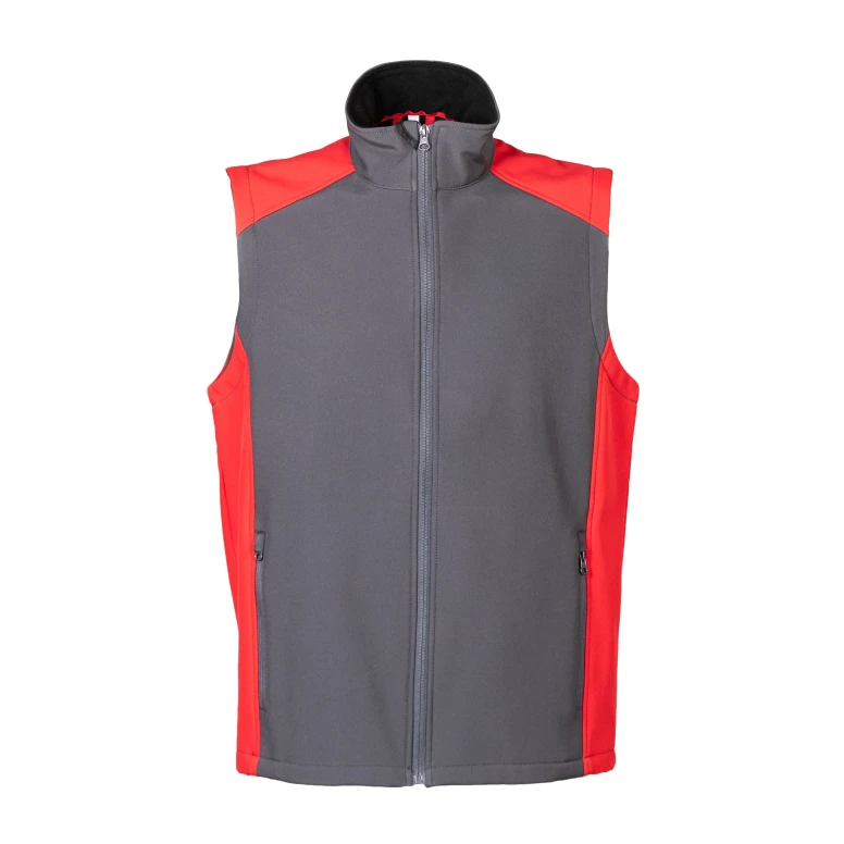 Chaleco de trabajo Stretch Softshell Multibolsillos JRC Campiglio 994330