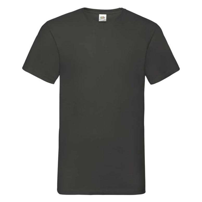 Camiseta de trabajo Fruit of The Loom cuello en V Valueweight de algodón 610660