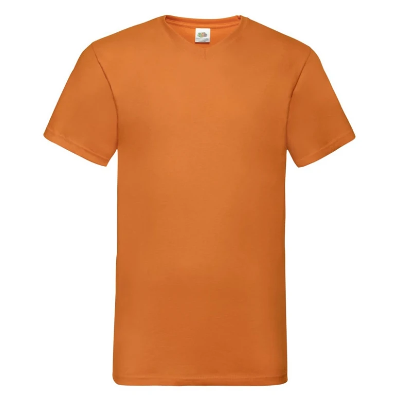 Camiseta de trabajo Fruit of The Loom cuello en V Valueweight de algodón 610660