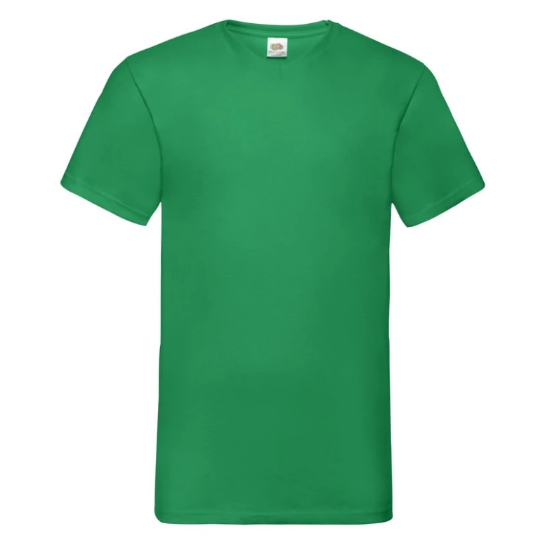 Camiseta de trabajo Fruit of The Loom cuello en V Valueweight de algodón 610660