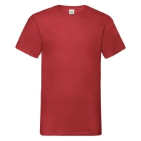 Camiseta de trabajo Fruit of The Loom cuello en V Valueweight de algodón 610660
