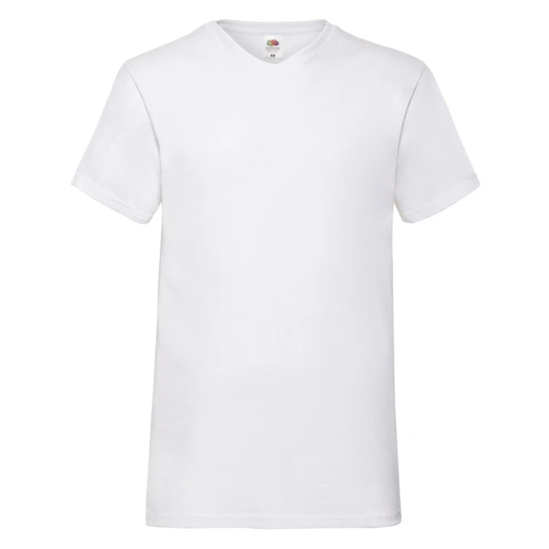 Camiseta de trabajo Fruit of The Loom cuello en V Valueweight de algodón 610660
