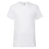 Camiseta de trabajo Fruit of The Loom cuello en V Valueweight de algodón 610660
