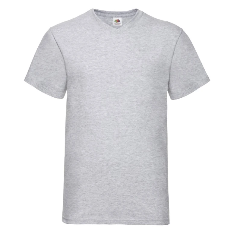 Camiseta de trabajo Fruit of The Loom cuello en V Valueweight de algodón 610660