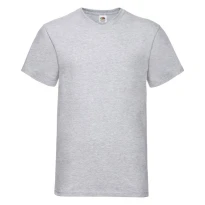 Camiseta de trabajo Fruit of The Loom cuello en V Valueweight de algodón 610660