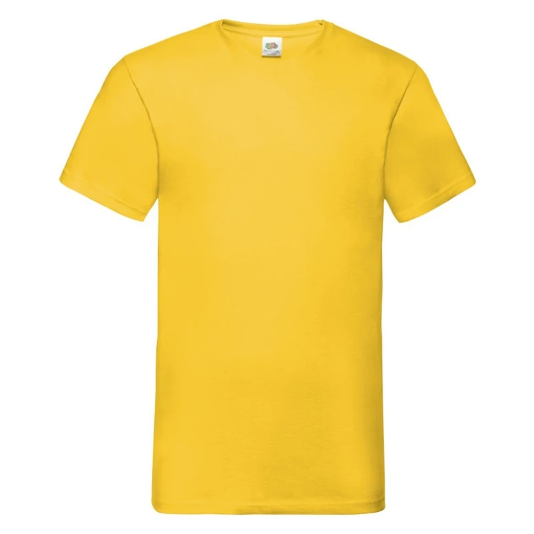 Camiseta de trabajo Fruit of The Loom cuello en V Valueweight de algodón 610660