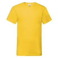 Camiseta de trabajo Fruit of The Loom cuello en V Valueweight de algodón 610660