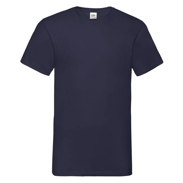Camiseta de trabajo Fruit of The Loom cuello en V Valueweight de algodón 610660