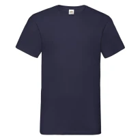 Camiseta de trabajo Fruit of The Loom cuello en V Valueweight de algodón 610660