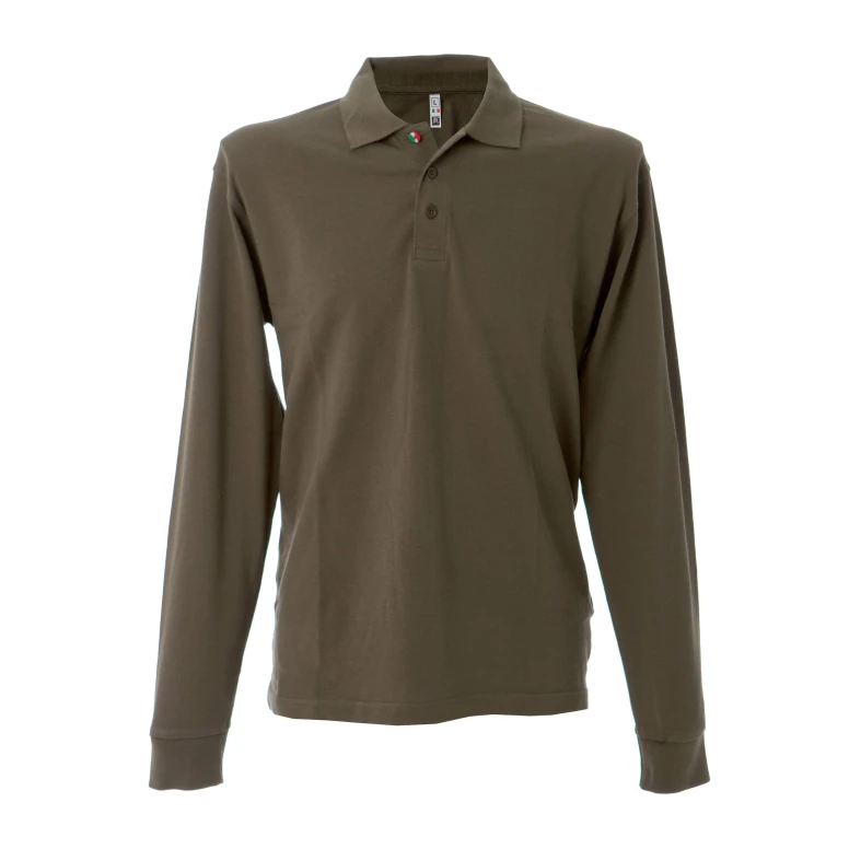 Polo de trabajo de manga larga 100% Algodón JRC New Zeland 991313