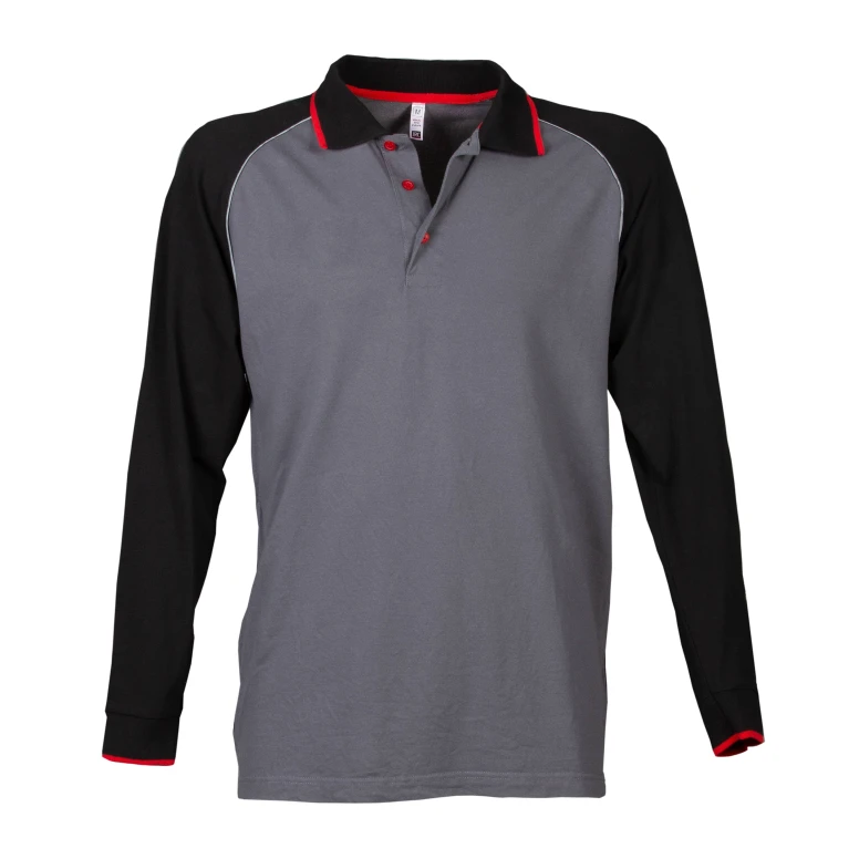 Polo de trabajo de manga larga Stretch JRC Detroit 993290