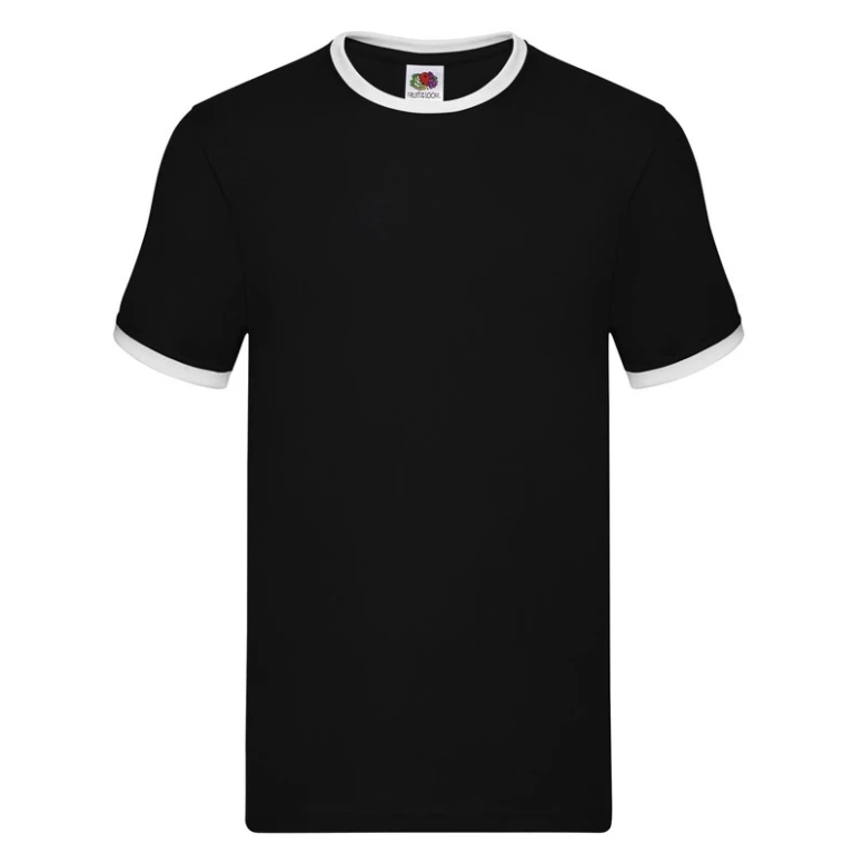 Camiseta de trabajo Fruit Of The Loom Ringer de algodón FR611680