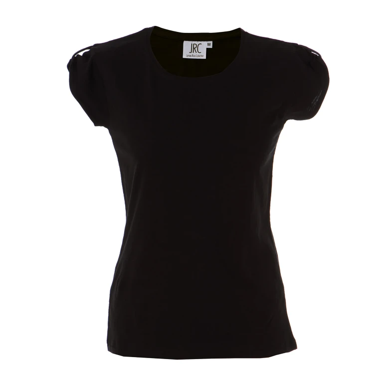 Camiseta de trabajo de cuello redondo 100% Algodón JRC Perth Mujer 990031